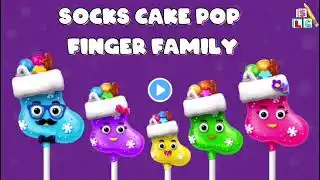 Finger Family Collection | Socks Cake Pop Finger Family + 9 more Finger Family | Nursery Rhymes