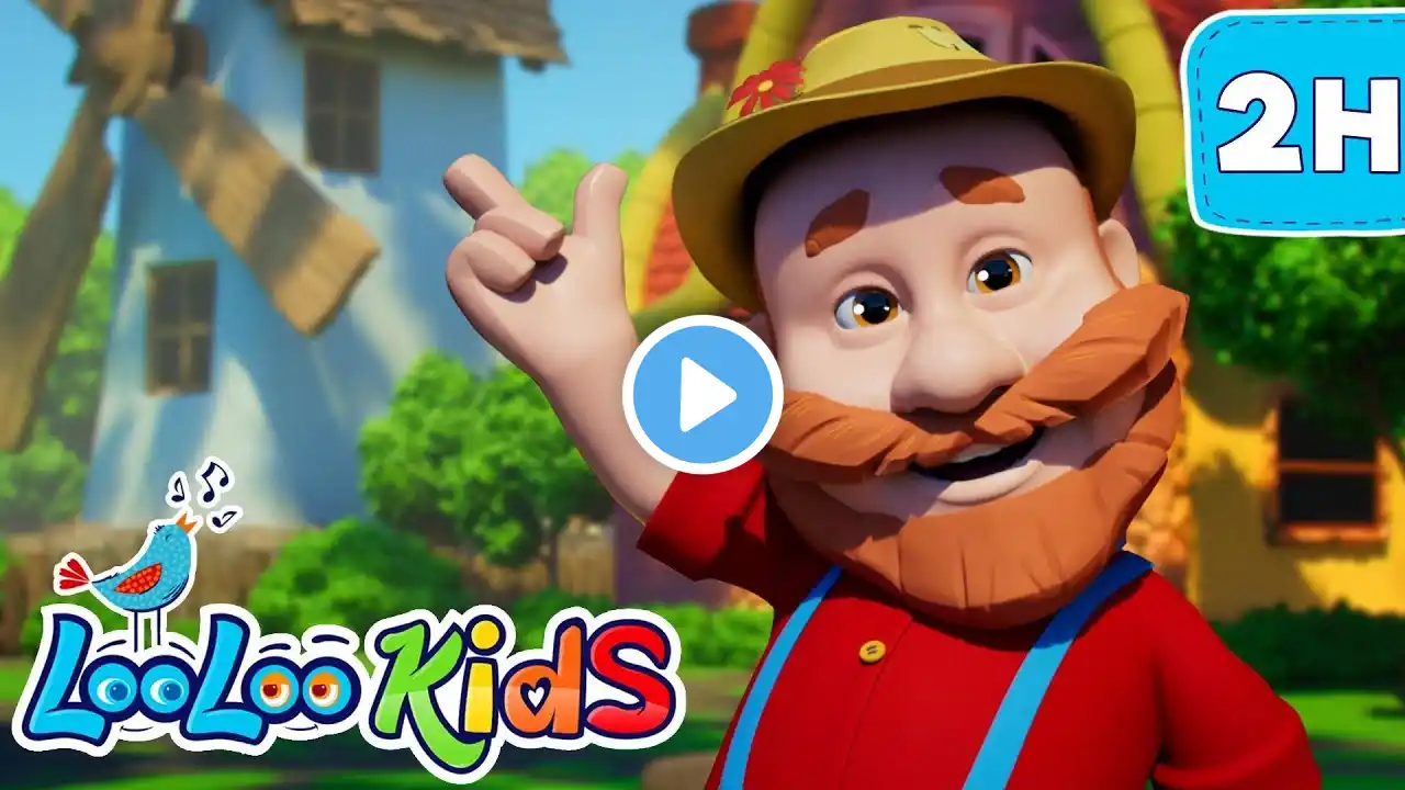 The Farmer in the Dell: 2-Hour Kids Songs Collection | LooLoo Kids