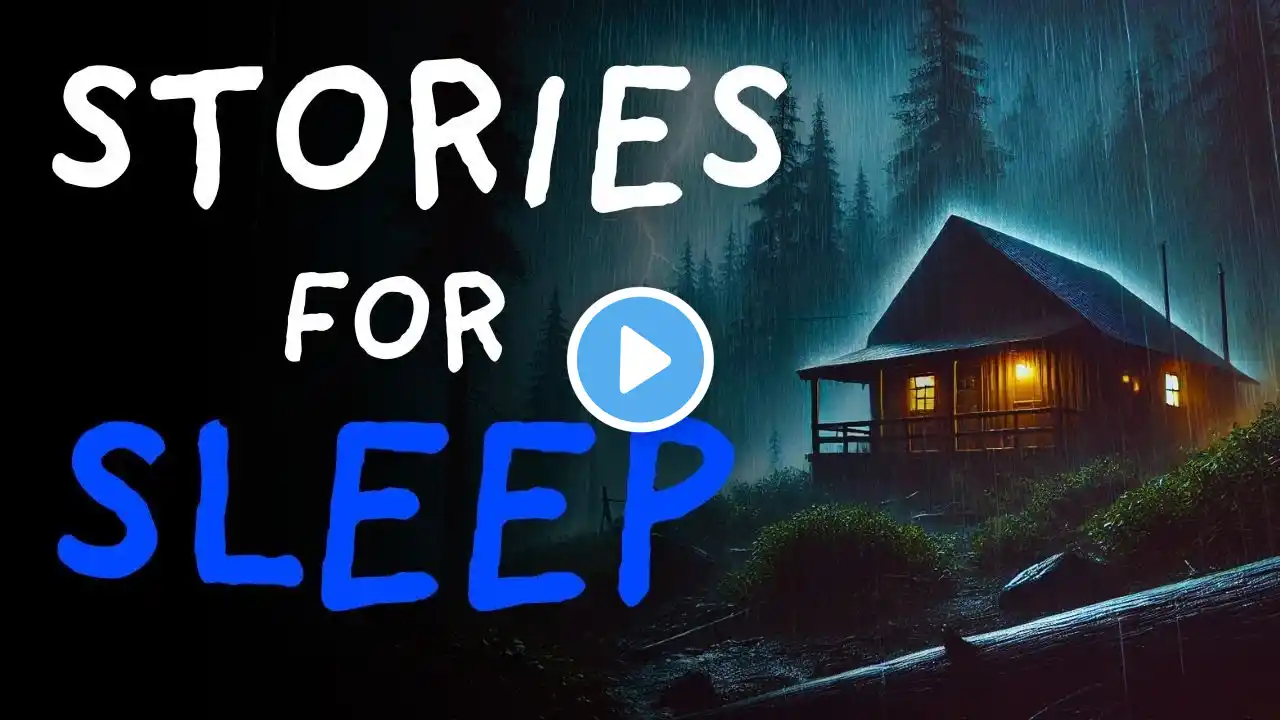 True Scary Stories Told to the Sound of Rain | Relax and Fall Asleep Quickly Vol. 162 l Black Screen