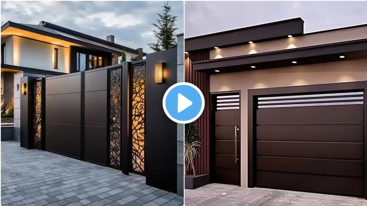 Top 50! Modern Main Gate Designs  2025 |Iron Gate Ideas|House Front Gate Design Exterior Wall Design