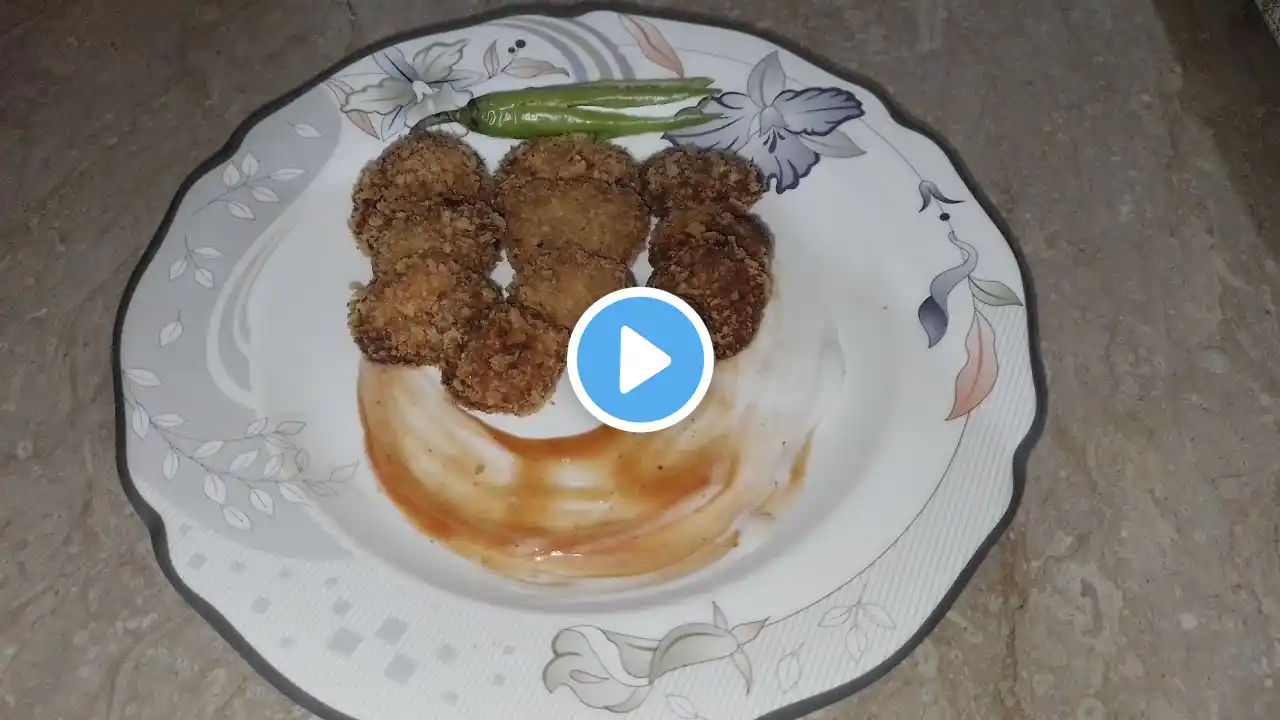 Ramzan Special Homemade Chicken Nuggets Recipe For Iftar😋