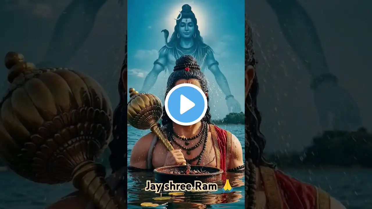 sham savere prabhu ram ka karte jo gungan hai#jayshreeram #bajrangbali #trending #bhakti #shorts🙏🙏🙏