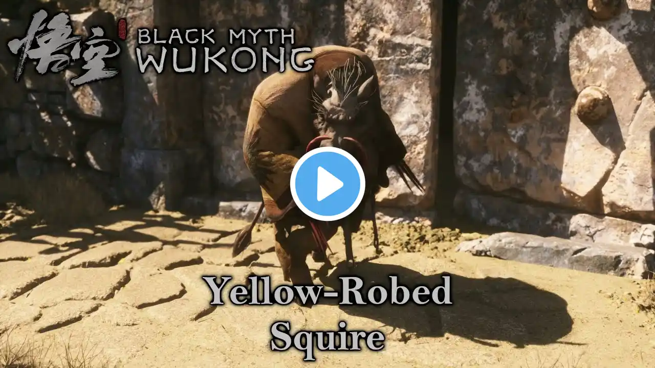 Yellow-Robed Squire ◖Black Myth: Wukong◗