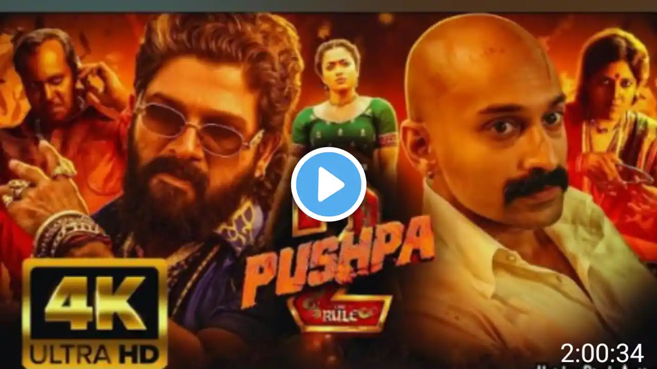 Pushpa 2 Full Movie | New South Indian Movie | Allu Arjun, Rashmika Movie | Ful movie#pushpa2#pushpa