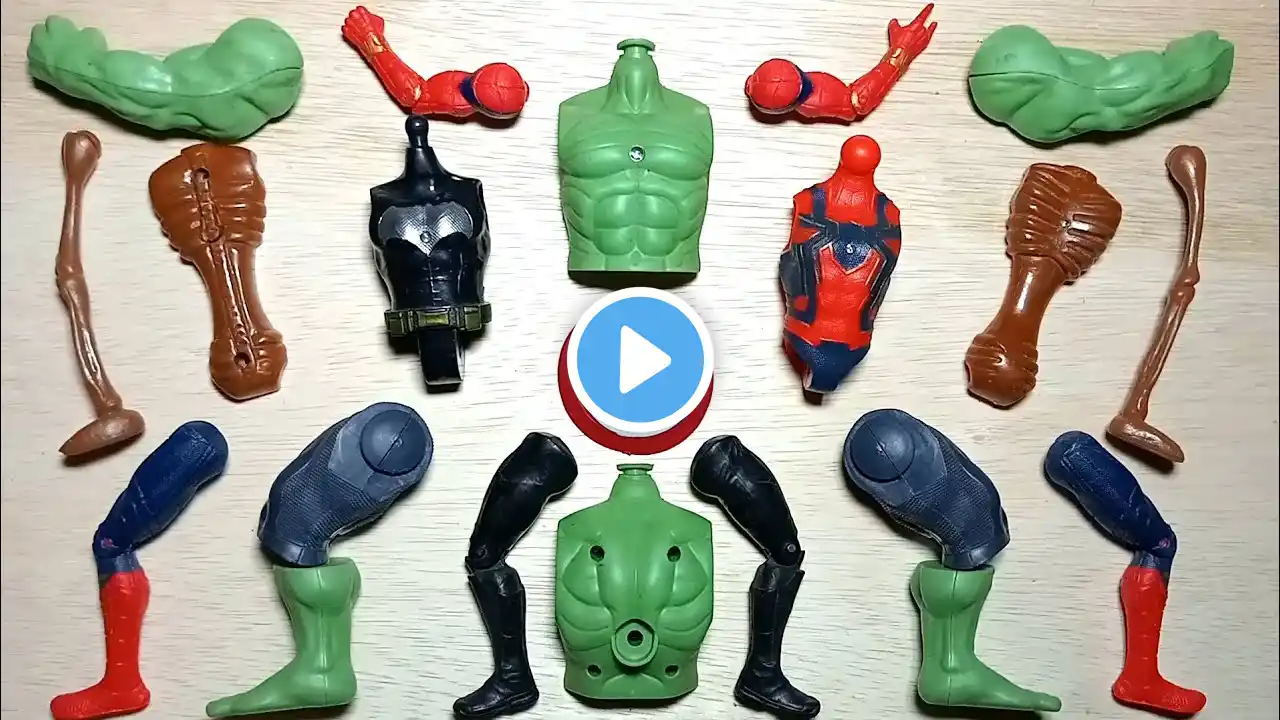 MERAKIT MAINAN SUPERHERO ~ HULK SMASH, SPIDERMAN, SIREN HEAD, BATMAN TOYS SUPERHERO