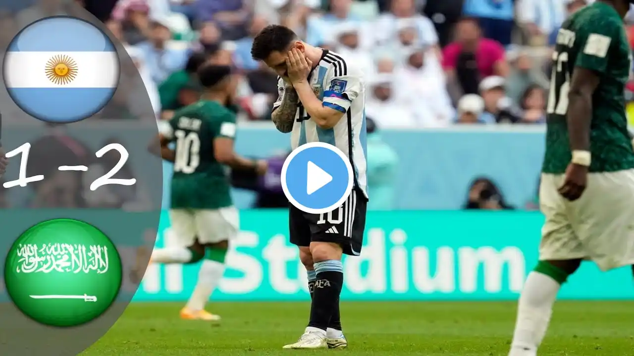 Argentina vs Saudi Arabia 1-2 World Cup 2022 Extended Highlights |Arabic Commentary 🔥🔥|#worldcup