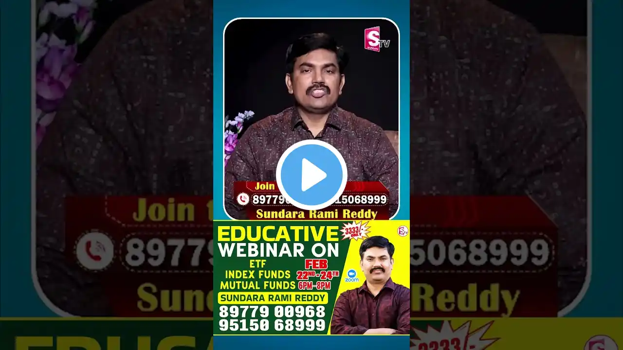 Sundara Rami Reddy Join the webinar : 8977900968https://wa.me/918977900968