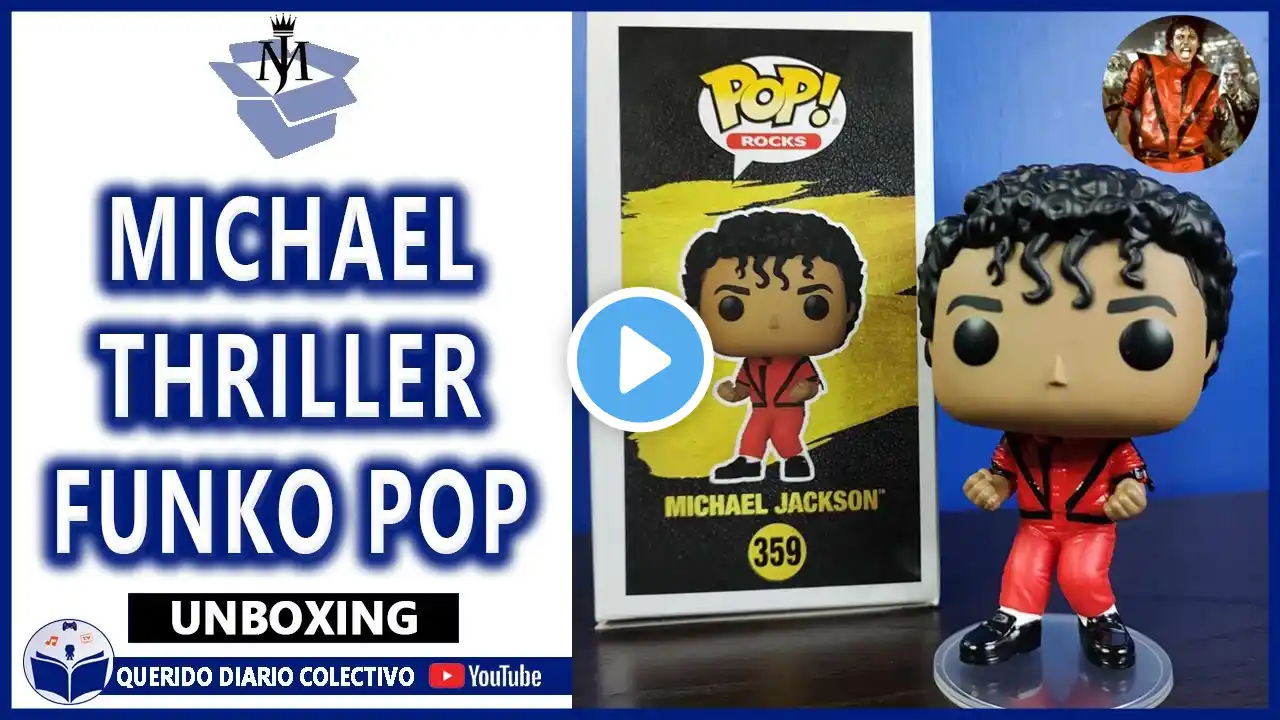 🔷 MICHAEL JACKSON THRILLER Funko Pop 359 Rocks 2023 | Unboxing/Review