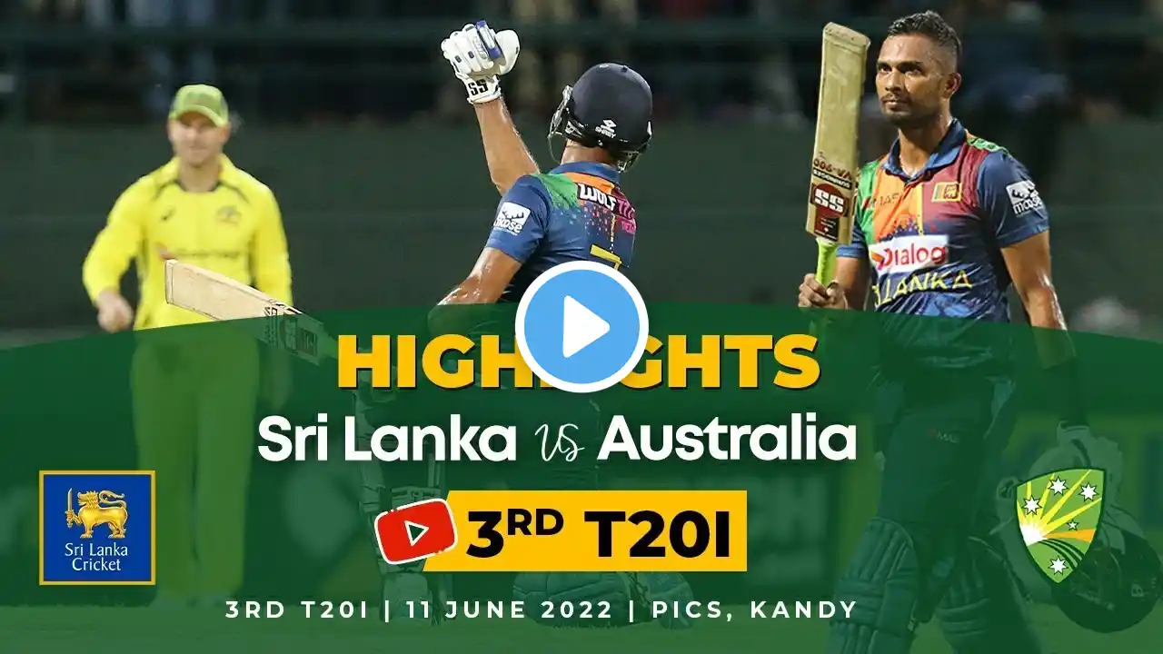 Sri Lanka stage incredible win over Australia | 3rd T20I Highlights | Sri Lanka vs Australia 2022