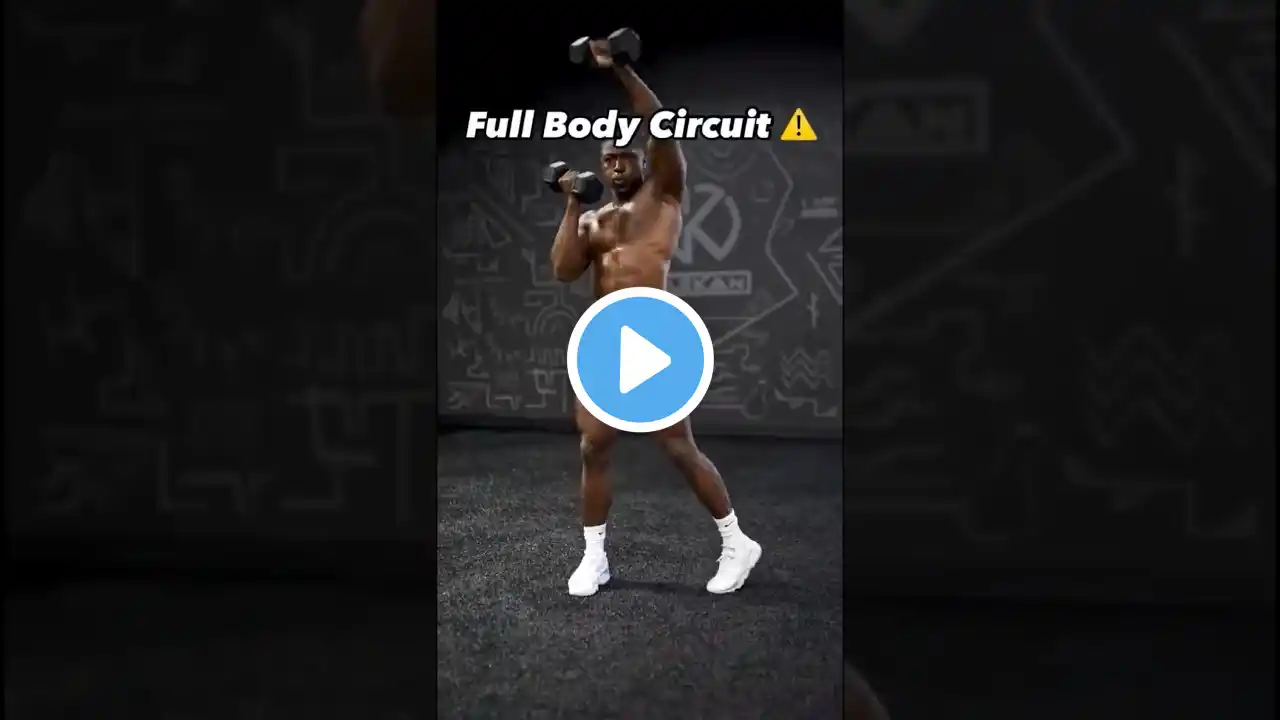 full body circuit workout l hiit full body #shorts #fullbodyworkout #hiit #gym