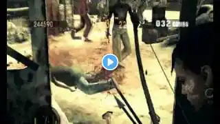 Resident Evil 5 The Mercenaries No Mercy Sheva Tribal Public Assembly Epic Fail Part 2