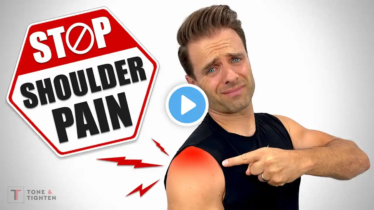 Fix Shoulder Pain! Exercises For Rotator Cuff Tendonitis, Tears, and Impingement