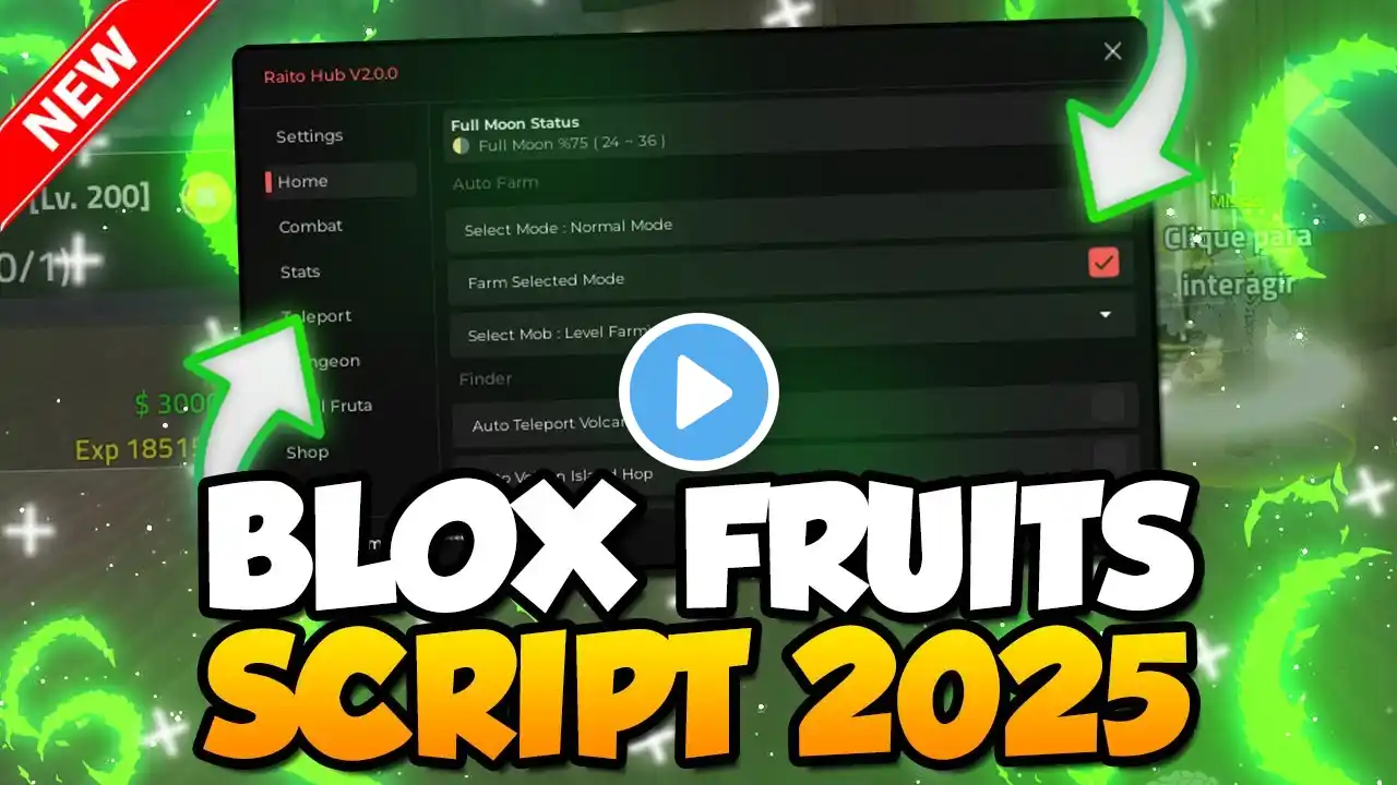 [❄️ATUALIZADO!] SCRIPT DE BLOX FRUITS 2025 FUNCIONANDO | Auto Farm PARA PC E MOBILE!