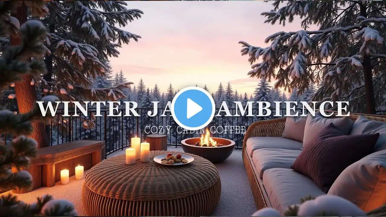 Winter Jazz Ambience | Relaxing Jazz Music Ambience | Beautiful Morning For Chillout, Sleep, Relax