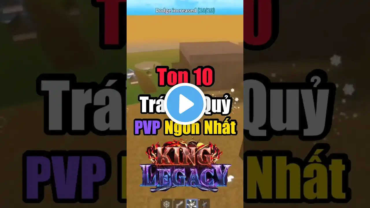 Top 10 Trái Ác Quỷ PVP Ngon Nhất Trong King Legacy #shorts #short #roblox #kinglegacy #bloxfruits