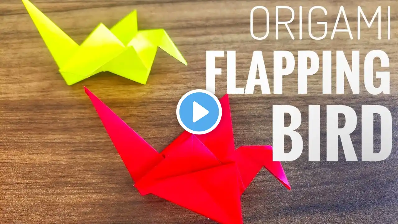 How To Make Origami Flapping🕊️#origami_crafts #tutorial #viralvideo #diy #papercraft #browsefeatures