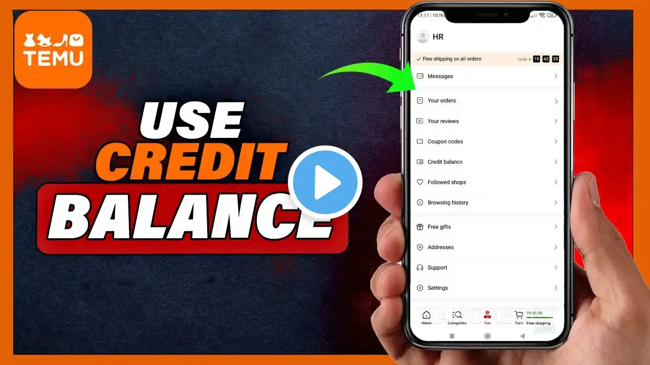 How To Use Credit Balance On Temu 2025 | (Quick & Easy)