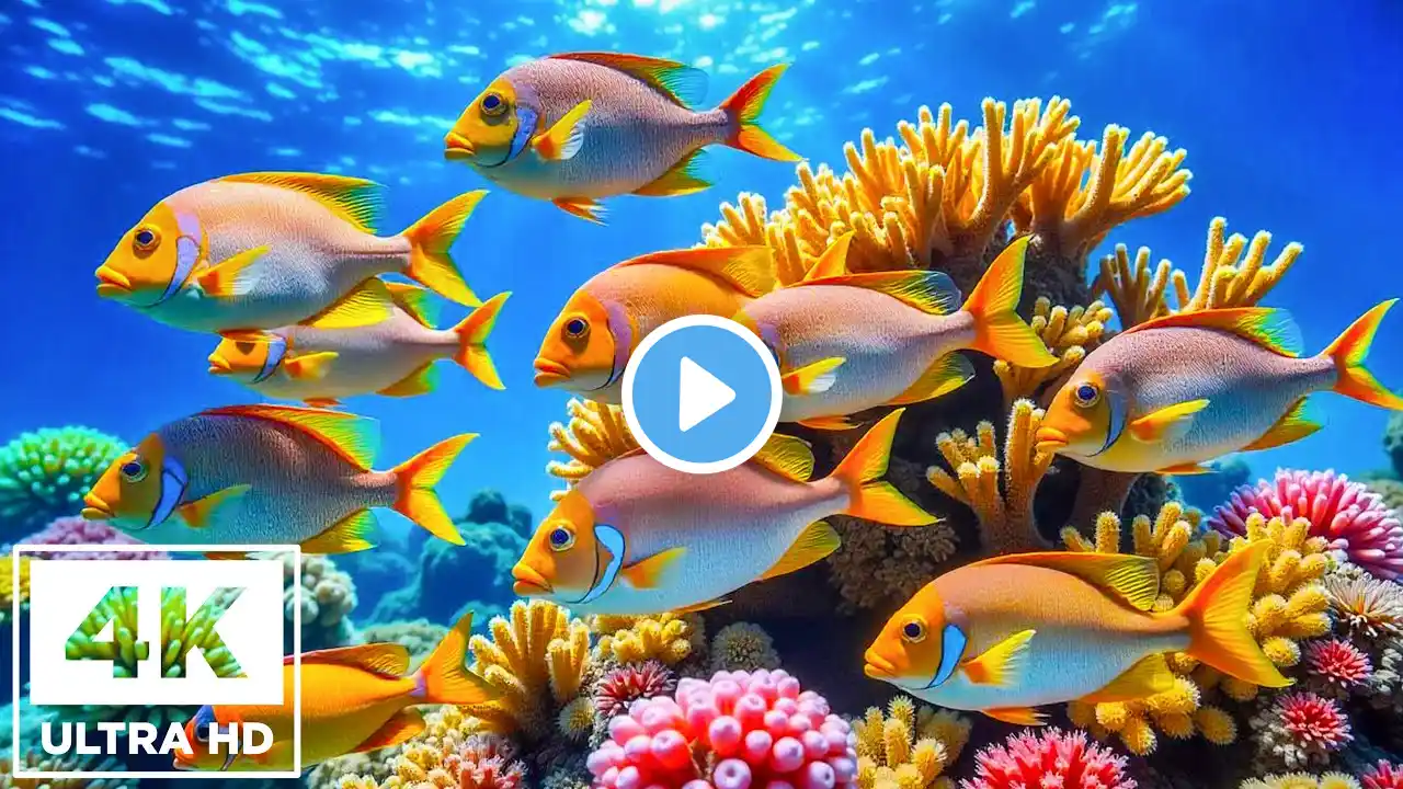 [NEW] 3HRS Stunning 4K Underwater Footage – Mesmerizing Ocean Wonders with Calming Music