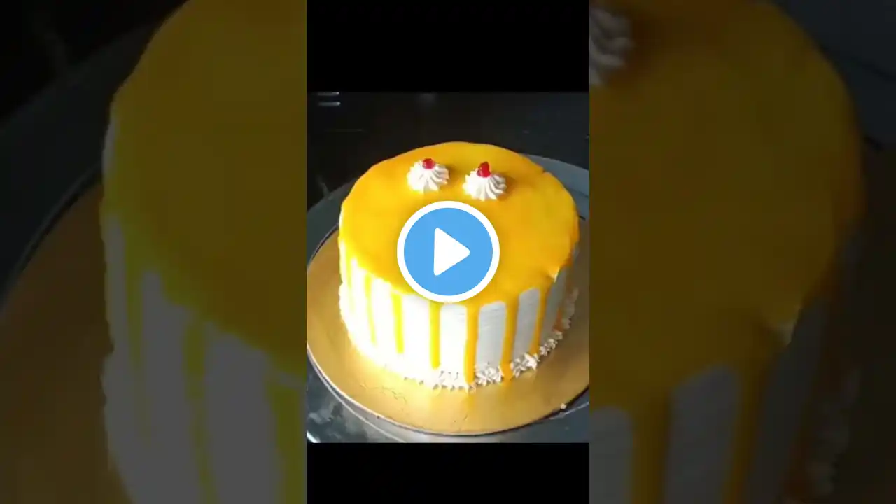 Butterscotch cake design #1pound #viral #shortsfeed #trending #shortsyt #cake #shorts