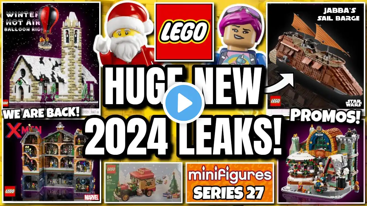 NEW LEGO LEAKS! (2025 Sets, Star Wars, Marvel, Icons & MORE!)