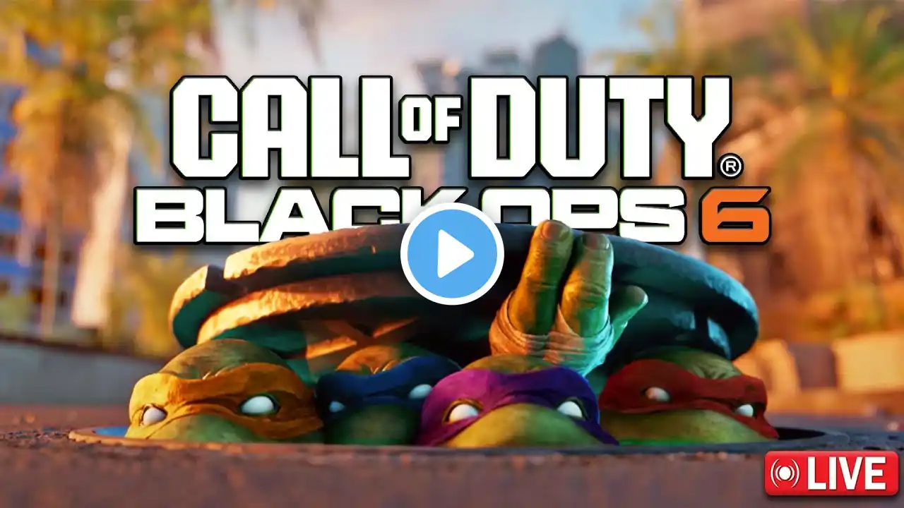 COWABUNGA CRANKED WITH SUBSCRIBERS! CALL OF DUTY X TEENAGE MUTANT NINJA TURTLES! #bo6