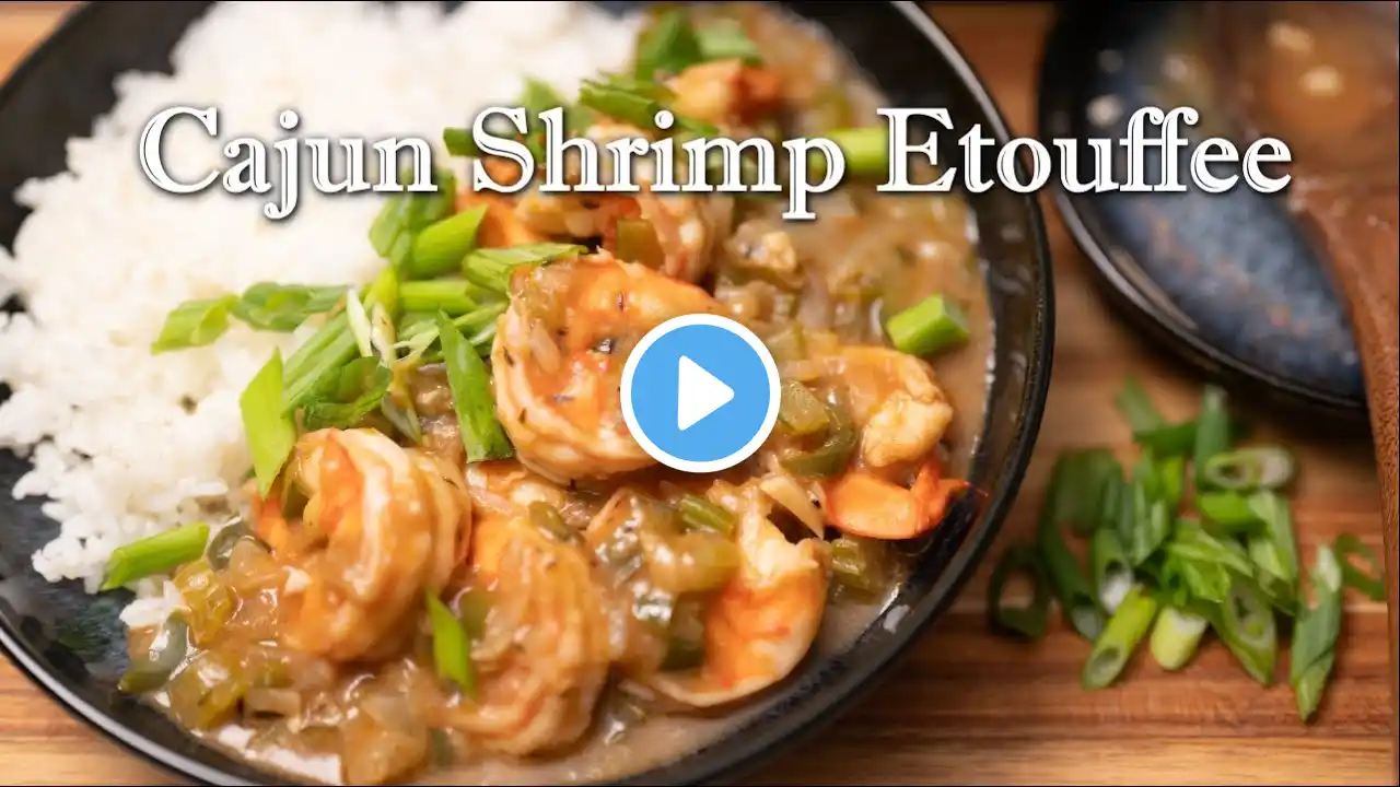 Delicious Shrimp Etouffee Recipe: A Cajun Classic Made Easy!|A taste of Flavourful Louisiana