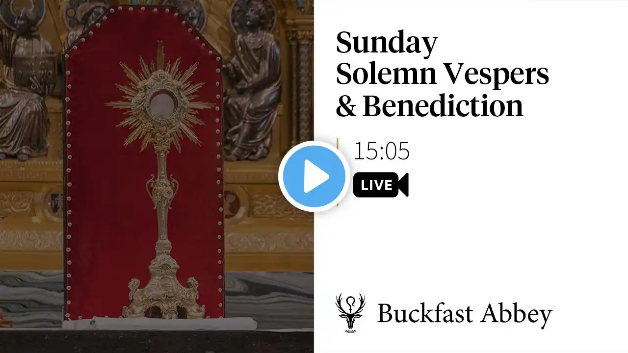 Solemn Vespers and Benediction on the Third Sunday of Easter – 23rd April 2023