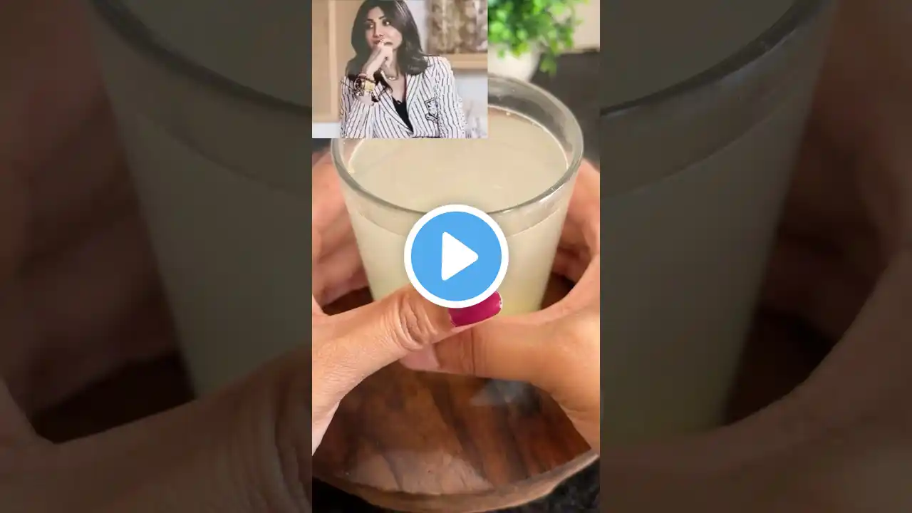 Shilpa Shetty’s Morning Drink 🍷 #shorts #viral #shilpashetty #fatloss #digestivehealth #digestion