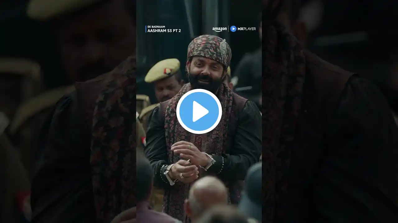 Baba को किया Arrest! ft.Bobby Deol | Ek Badnaam Aashram S3 Part 2 | Amazon MX Player