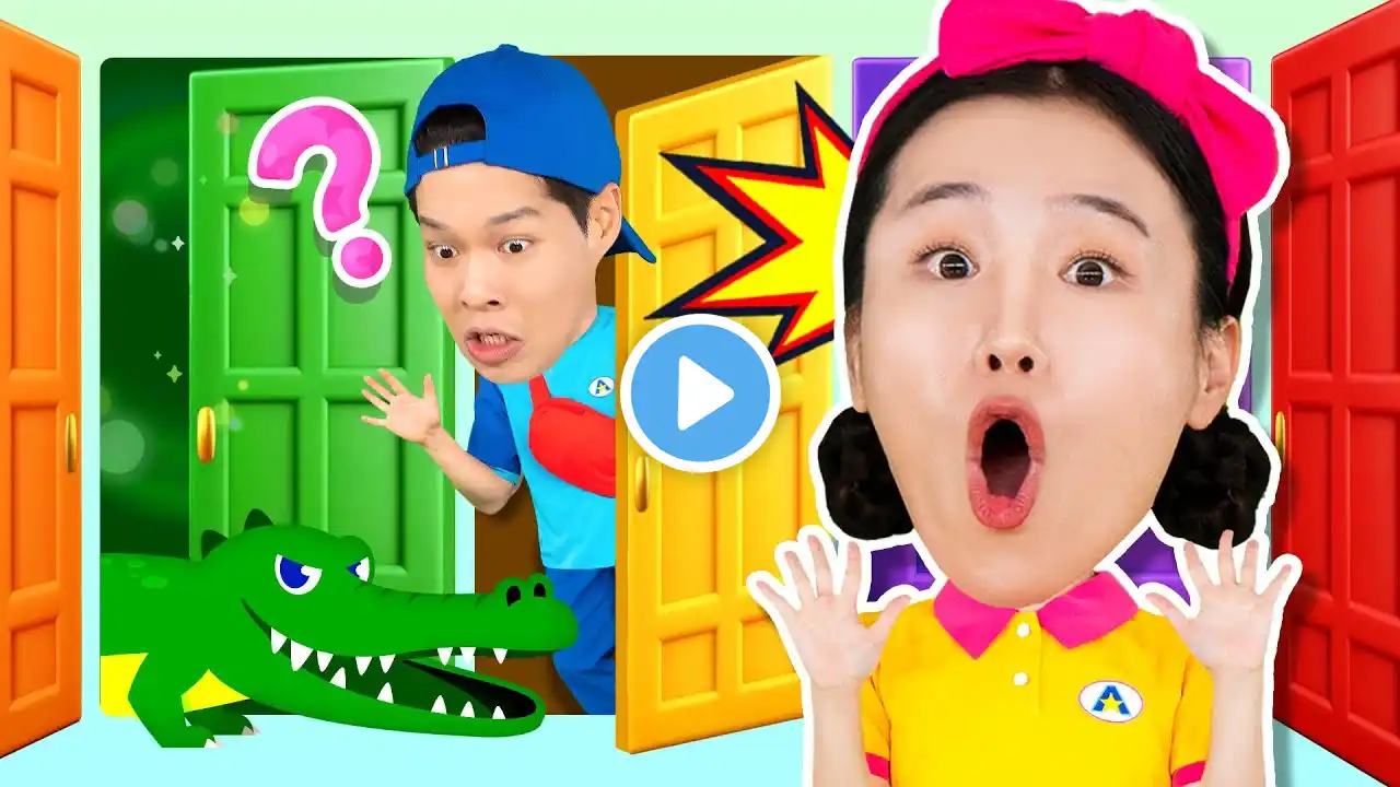 Knock, Knock!🚪Color Door Song | Popular Kids Songs | Attu and Acha