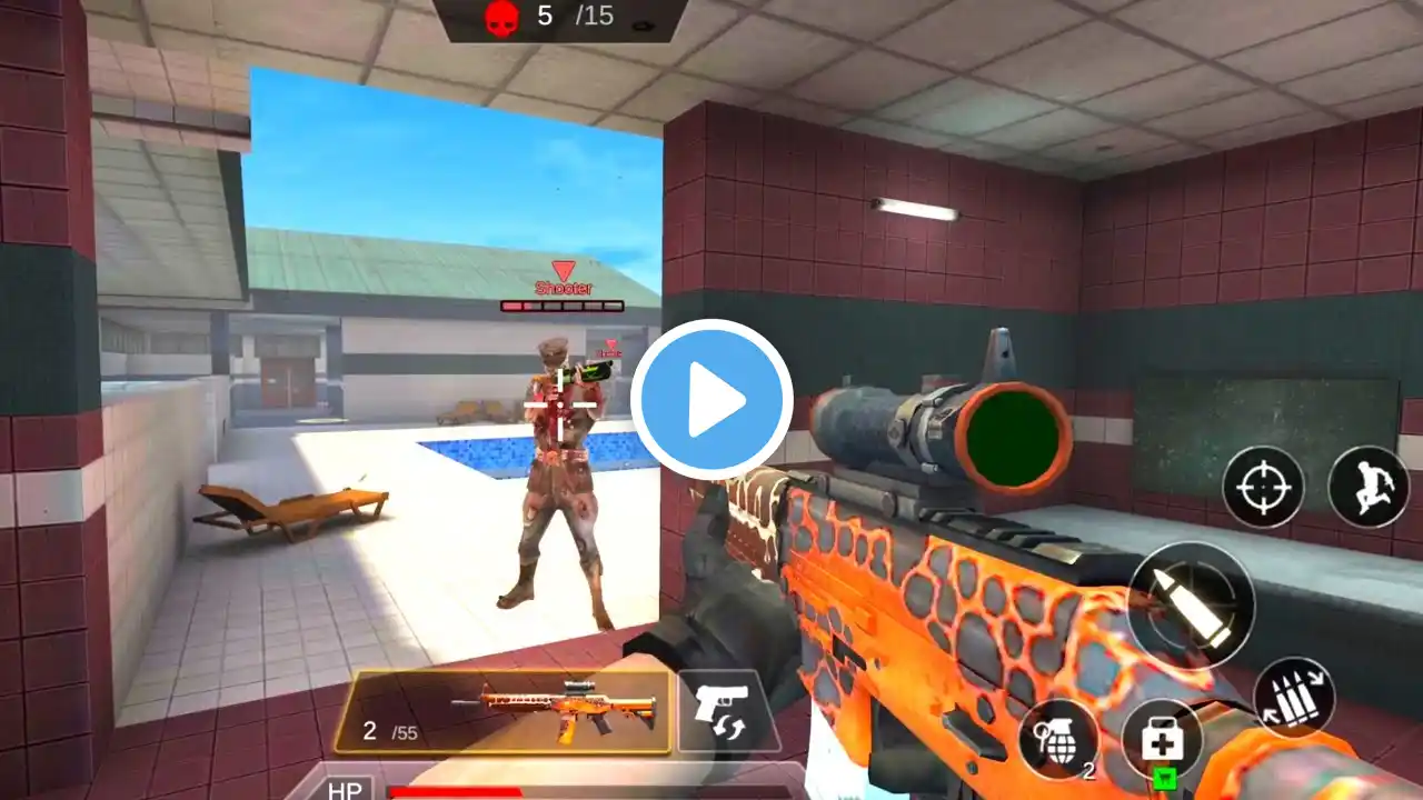 Zombie 3D Gun Shooter – Android GamePlay – Zombie Shooting Games #9