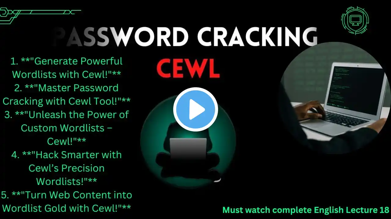 Certified Ethical Hacking/Custom Word List Generator Tool #subscribe #like #share #learnethicalhacki