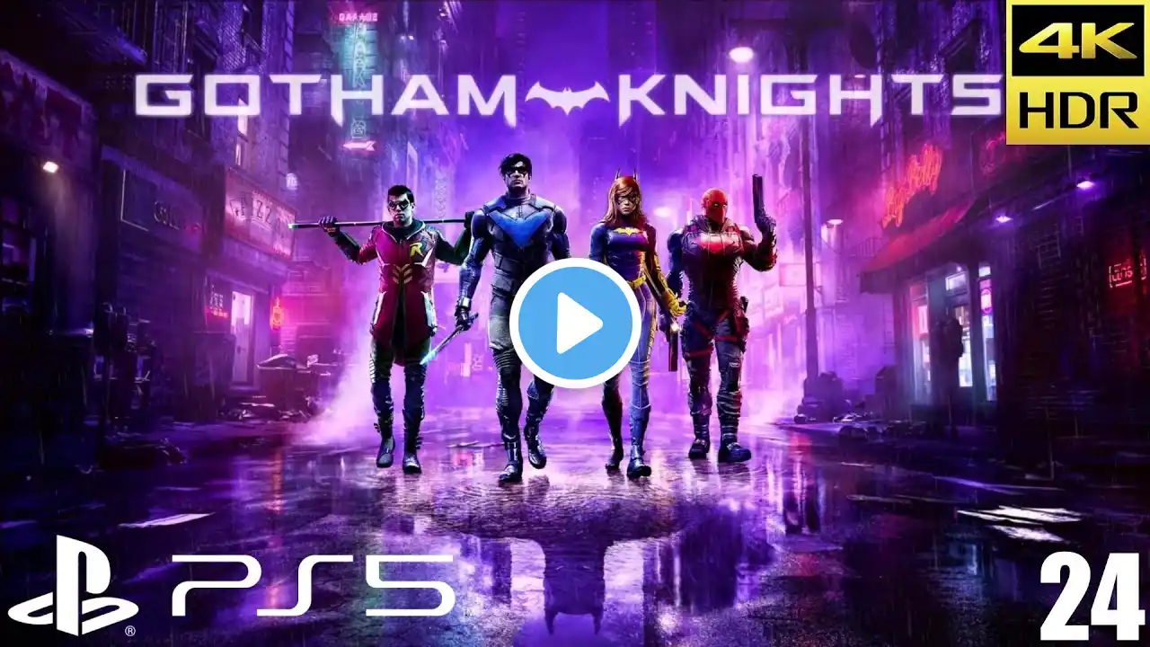 Gotham Knights PS5 4K 60FPS HDR Gameplay - (Parte 24)