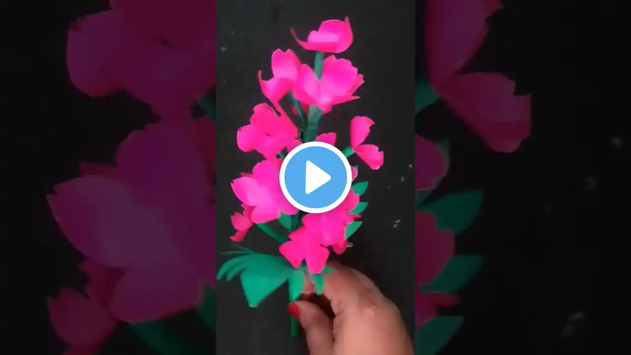 DIY Beautiful paper flowers Art and craft #youtubeshorts #shorts #ytshorts #trending #viralvideo