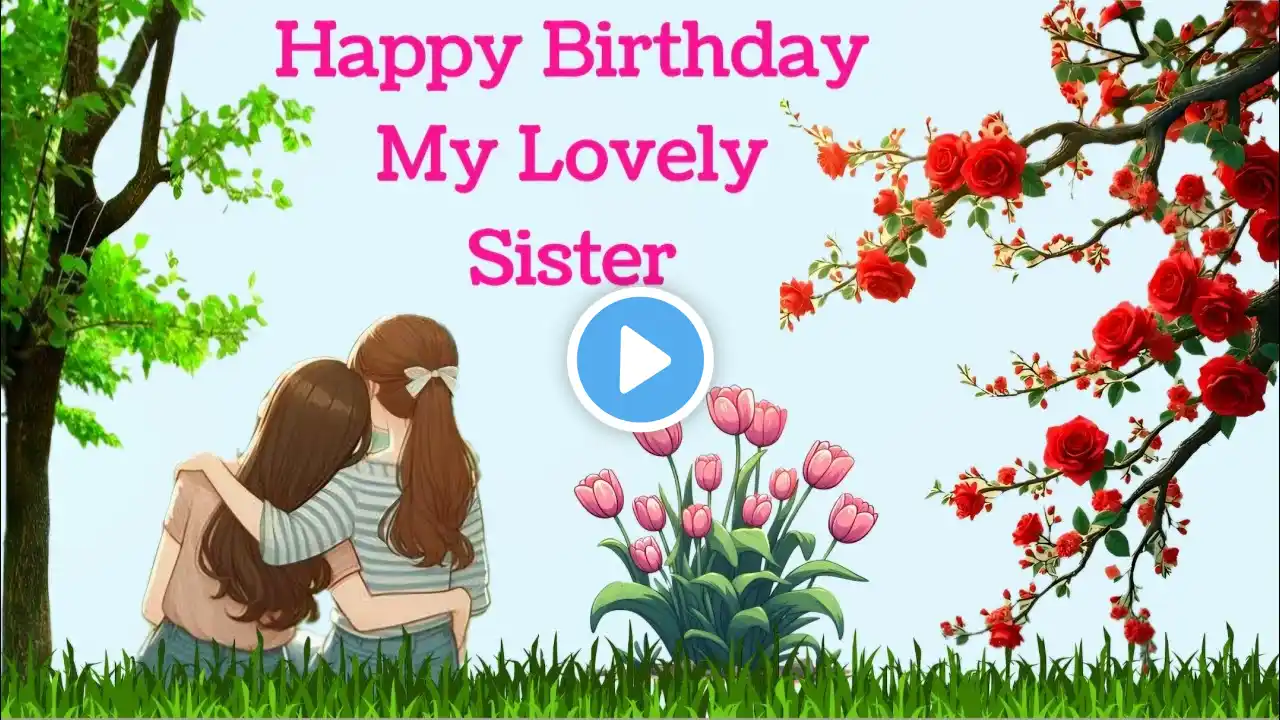 Happy Birthday To My Sister // Birthday wishes for Sister // Birthday status for Sister