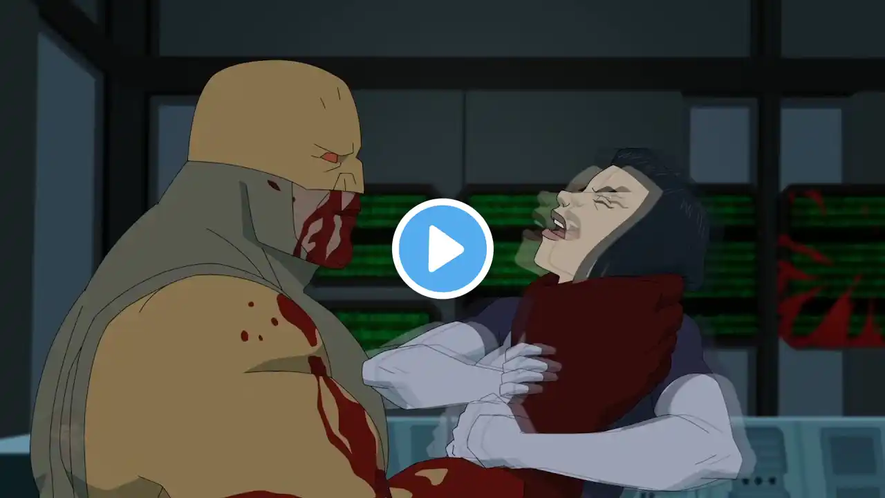 Dupli-Kate Death Scene in Invincible Season 2 Episode 5 Kate Cha