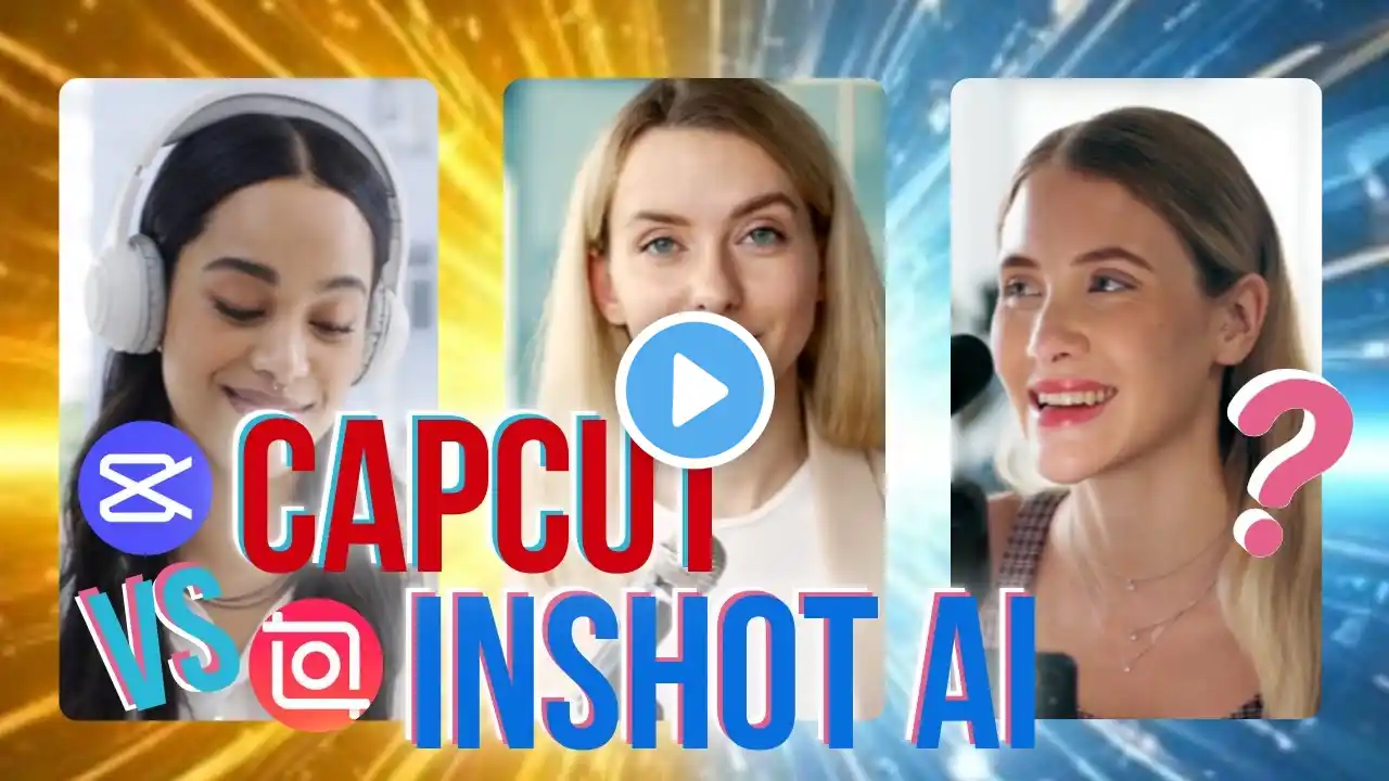 CapCut AI vs InShot AI | Video Editing | Content Creation Tools | Q1 2025