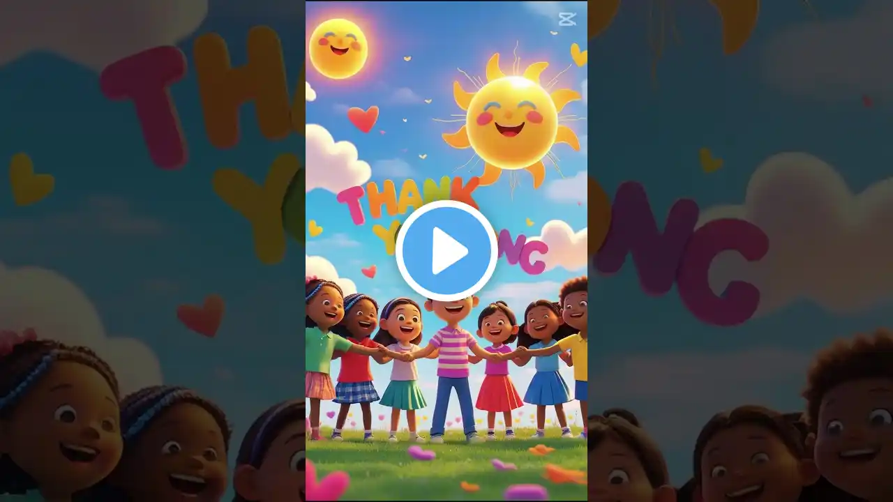 🎶 Thank You Song for Kids | Fun & Happy Children's Music 🎶 #kidssongs