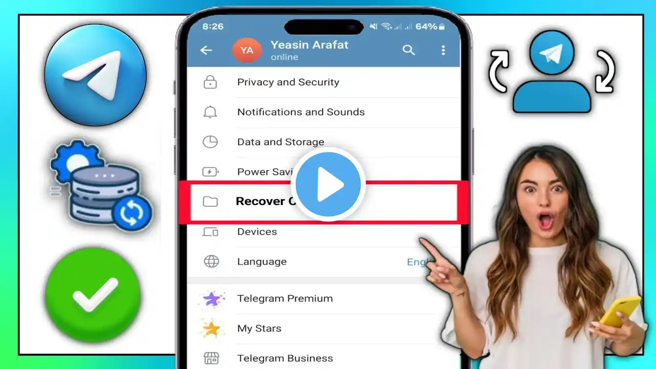 How to Recover Deleted Telegram Message, Chats, Pictures and Videos (2025)