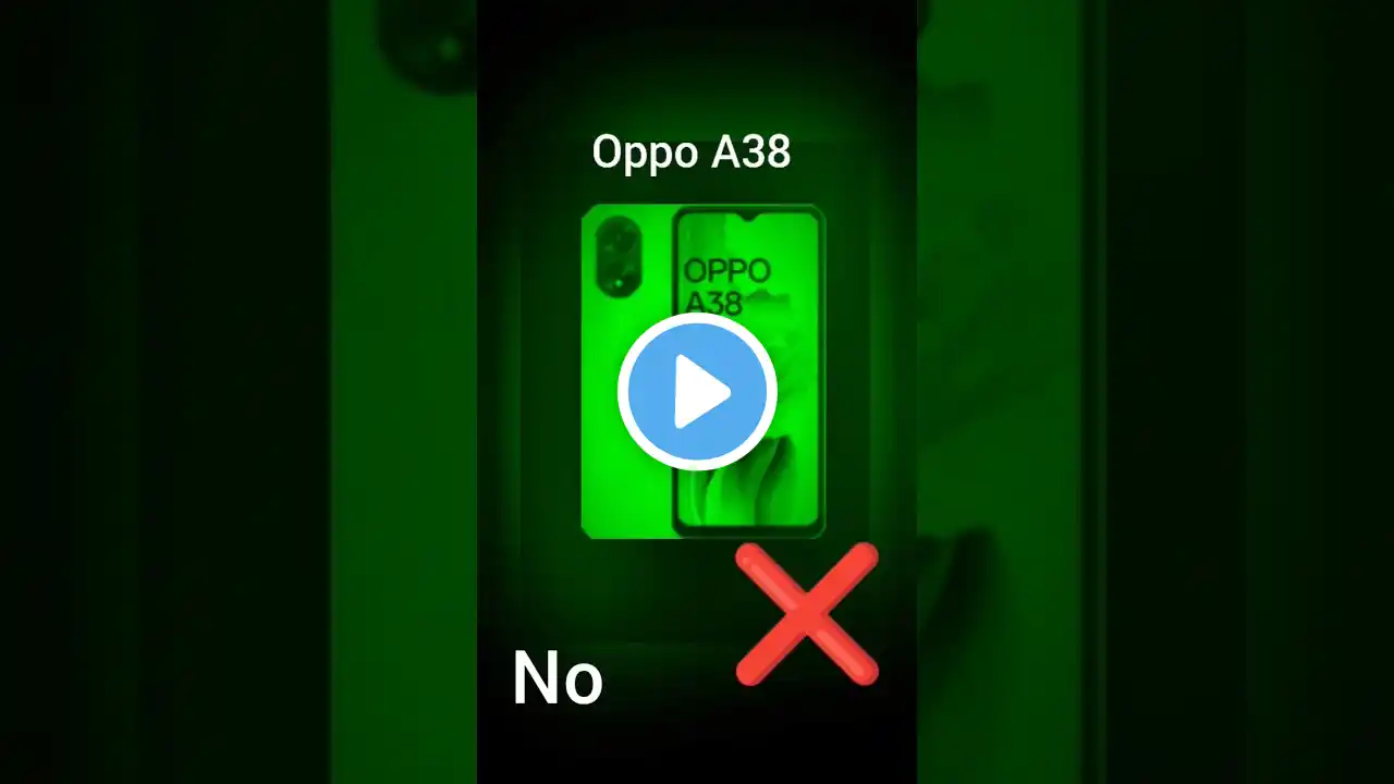 Don't Buy Oppo A38 : 1 Big Problems ❌