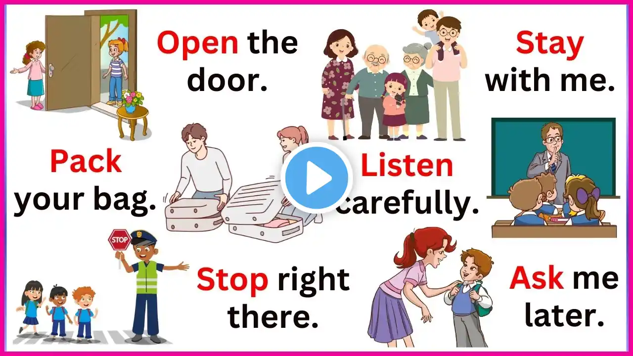 Speak English With Kids | Daily Use English With Sentences | Daily Use English Sentences