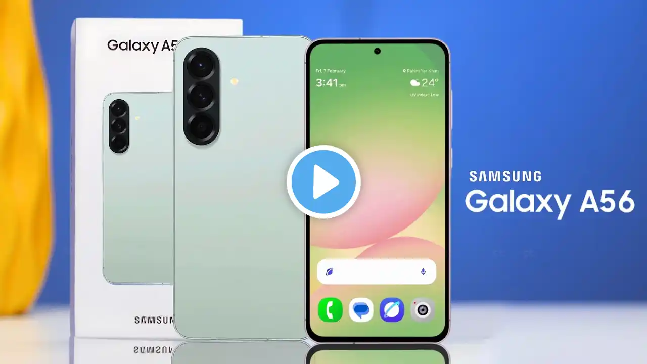 Samsung Galaxy A56 5G Official First Look!