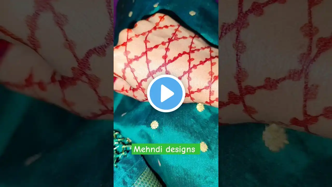 💚 mehndi designs ✅🧿#shorts #trending #love #youtubeshorts #video #mehndi #reels #subscribe #short