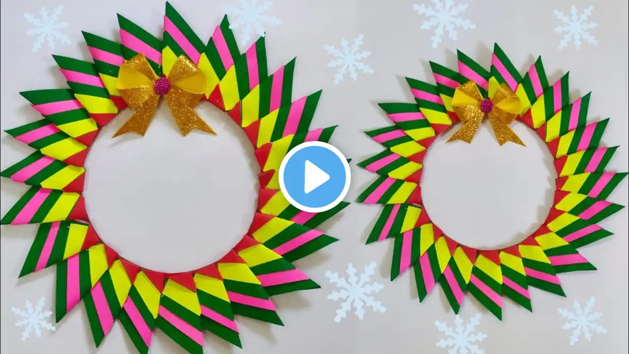 How To Make Easy Paper Christmas Tree For Kids | Nursery Craft Ideas | Paper Craft Easy/ Kids Crafts