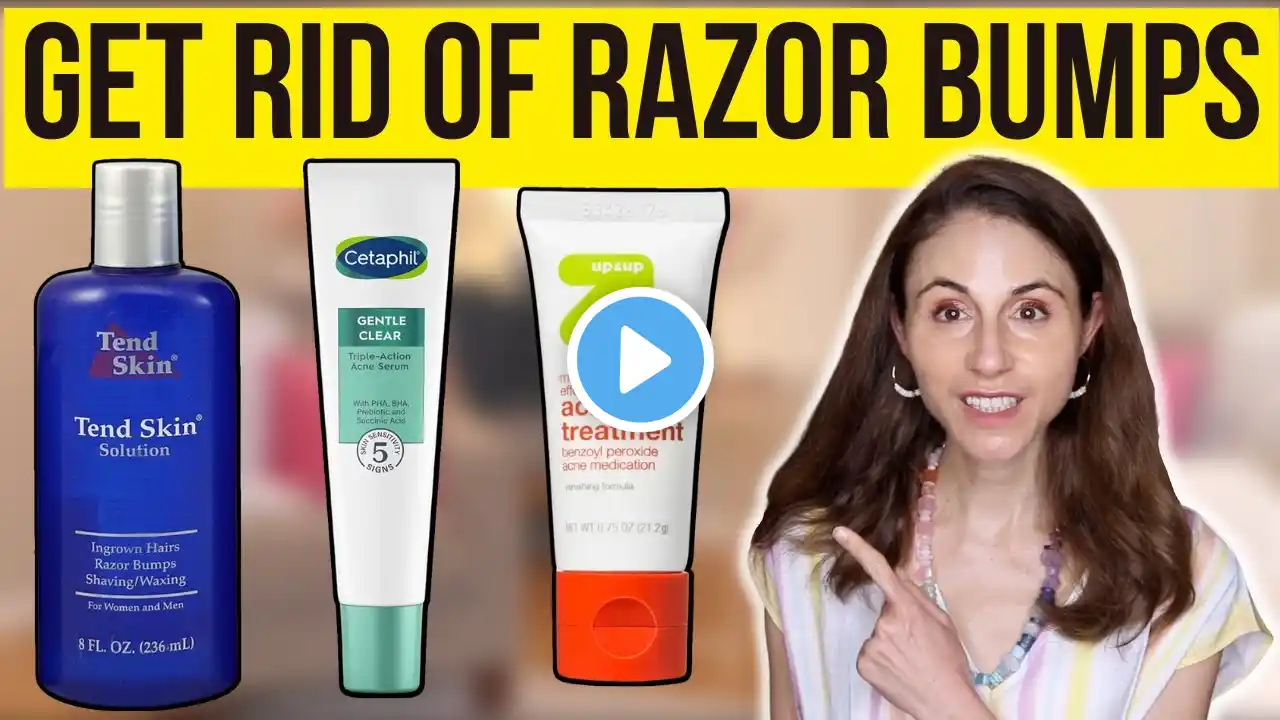HOW TO GET RID OF RAZOR BUMPS | Dermatologist @DrDrayzday