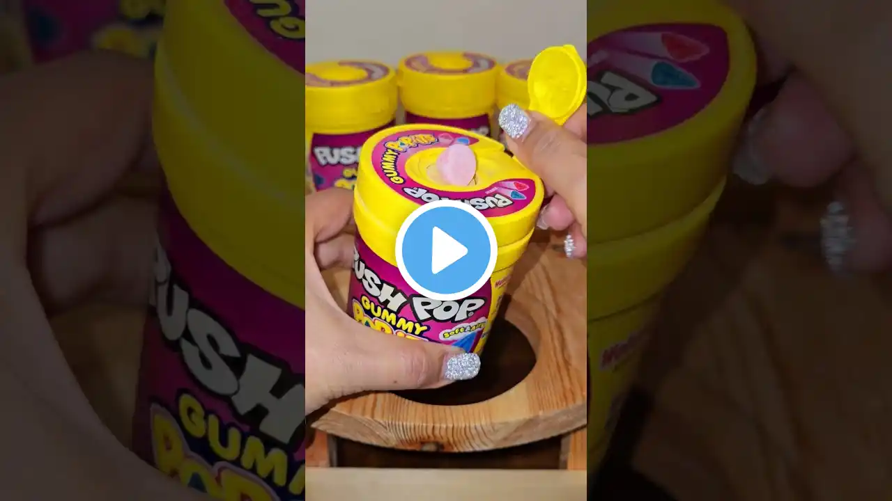 Push pop gummy pop its soft and airy #yummy sweets