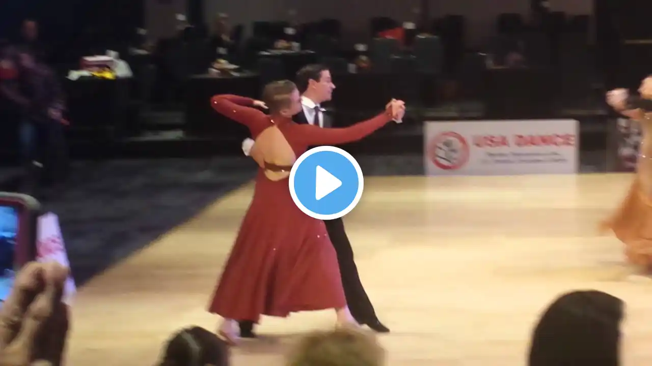 2016 USA Dance National Dancesport Championships - Adult Pre-Champ Smooth Finals Foxtrot