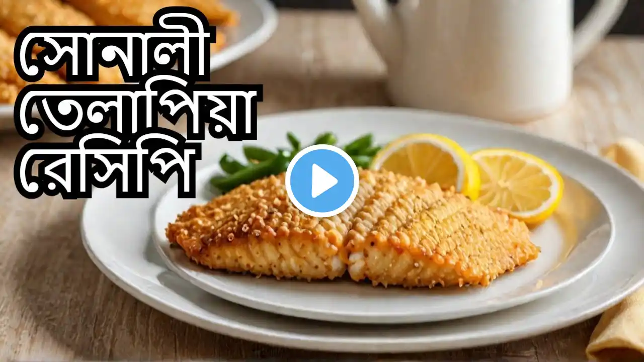 তেলাপিয়া মাছের ফ্রাই রেসিপি 🐠 Crispy Tilapia Fish Fry Recipe 🐟️ Perfectly Golden and Delicious 🫕 🇧🇩