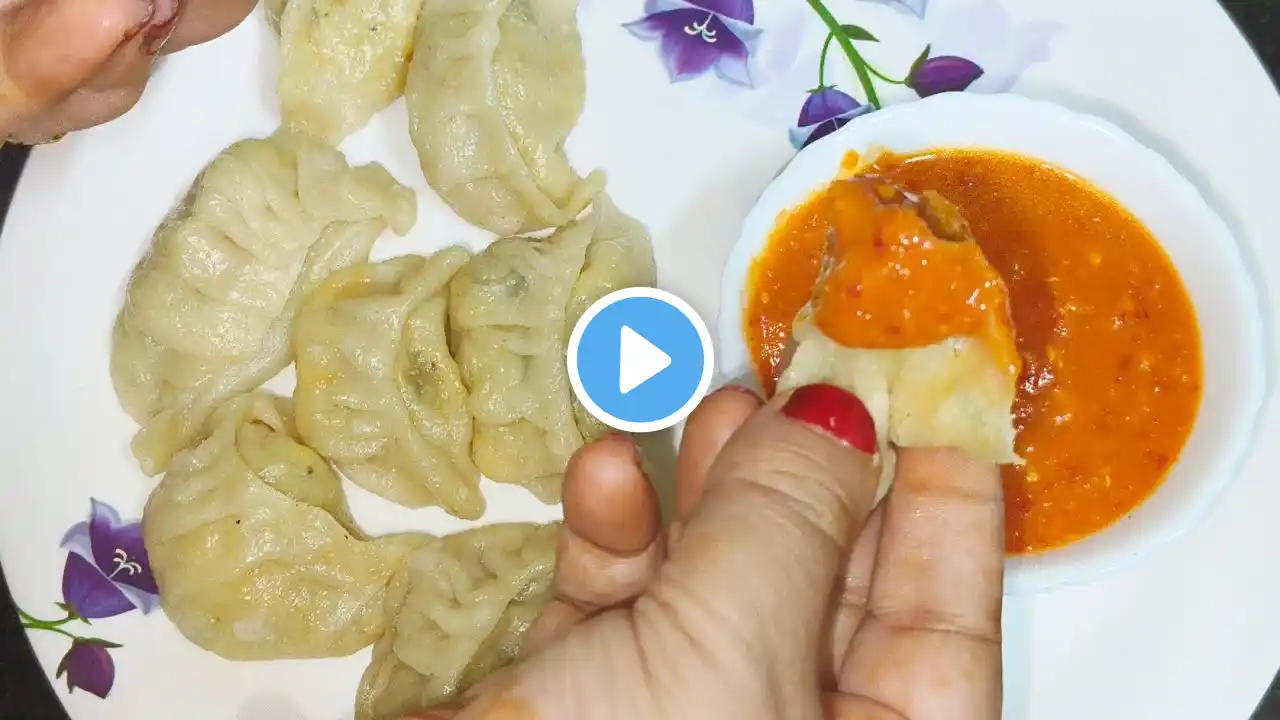 Suji se banaye healthy tasty momos | Veg Momos with Chutney | सूजी और सब्जियों से बनायें हैल्थी मोमो