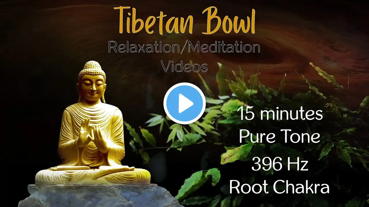 396 Hz pure tone 15 minutes Meditation / Experience joy, remove guilt/fear gives power to your goals